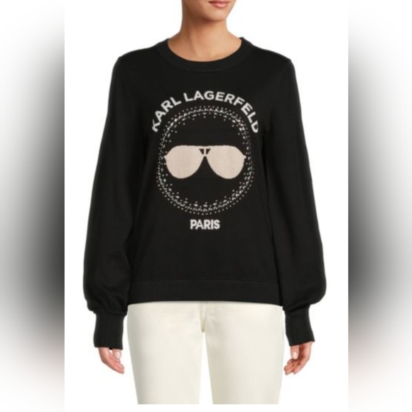 Karl Lagerfeld Sweaters - Karl Lagerfeld Black Women's Sweater